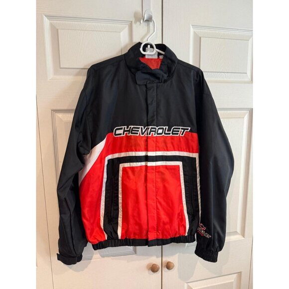 Men's Black and Red Jacket - Picture 2 of 3